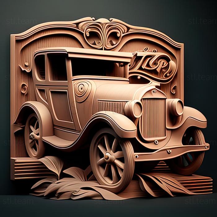 3D модель Форд модель А 1903 року (STL)